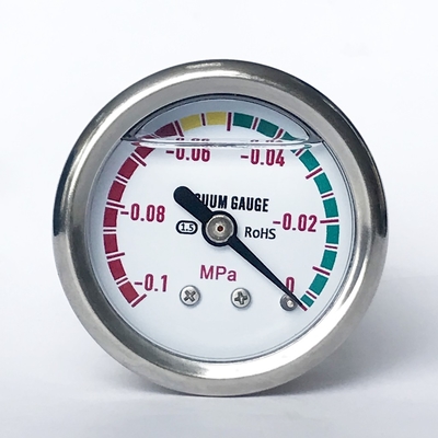 0.1 압력계를 충전하는 MPa 진공 압력계 Ss316 압력계 글리세린
